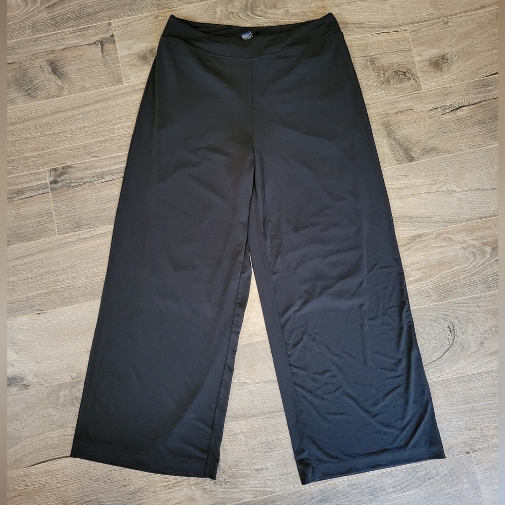Boston Proper Wide Leg Black Pants Size Medium